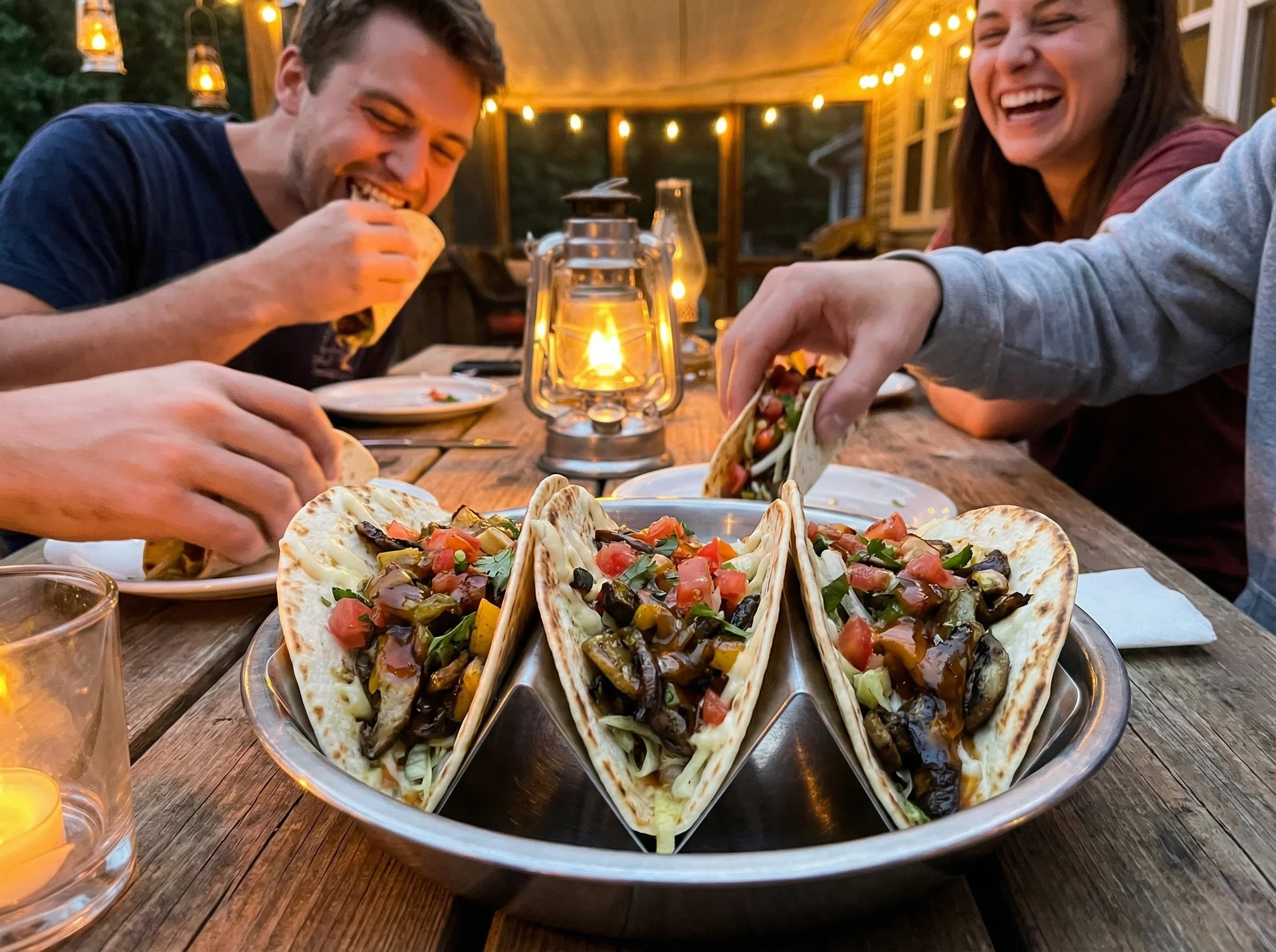 Pflanzlich aber kompromisslos - Pilz Kreation